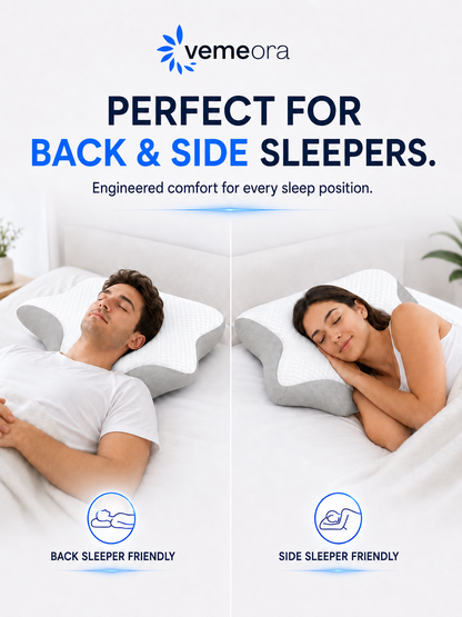 Vemeora™ Ergonomic Contour Pillow