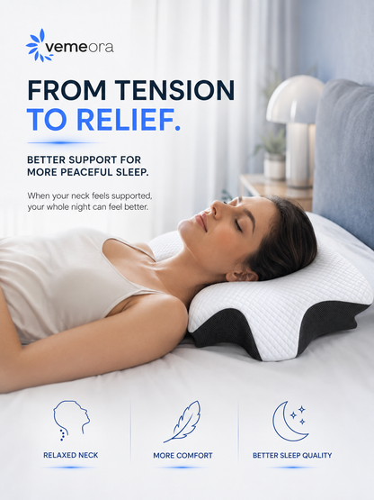 Vemeora™ Ergonomic Contour Pillow