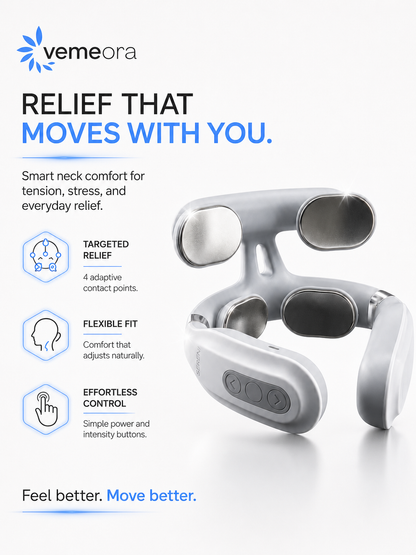 Vemeora™ Cervical Pain Relief & Therapy Device