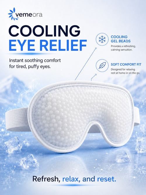 Vemeora Soothing Eye Mask for Headache, Migraine & Stress Relief